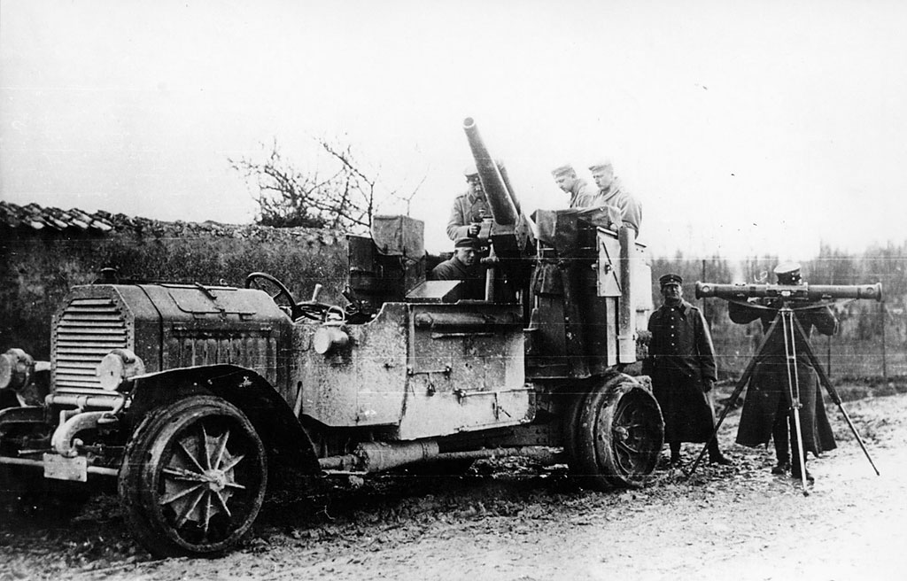Die Entwicklung der deutschen Flakwaffe unter Berücksichtigung ihrer Verwendung in der Schlacht von Verdun