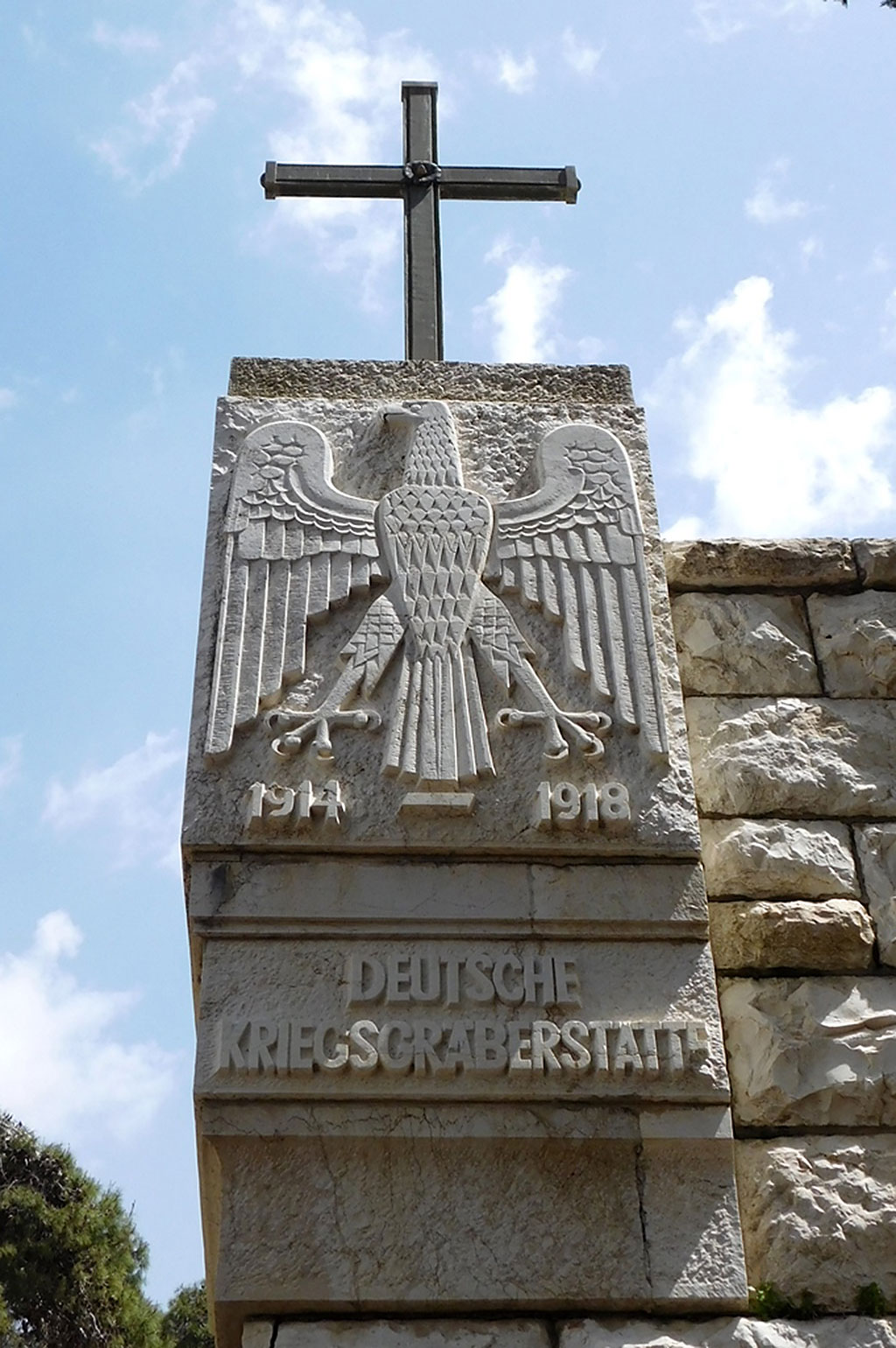 Ein besonderer deutscher Soldatenfriedhof des Ersten Weltkrieges
