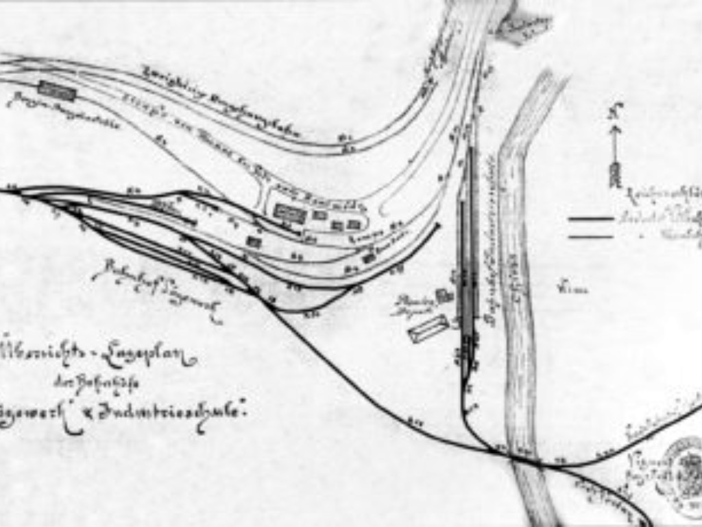 Umgehungsbahnstrecke in Montmedy